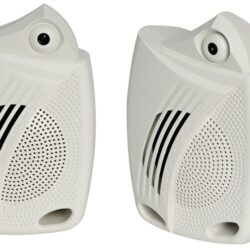 Casse stereo nere 100W